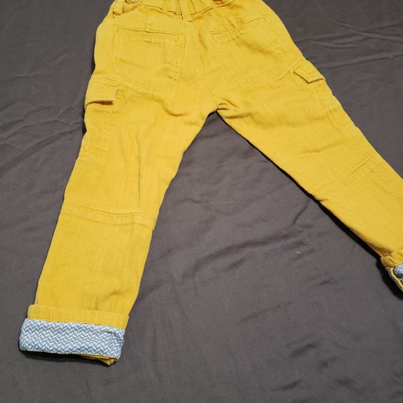 Vintage Jeans Denim Tangerine Mini Club Bows & Arrows 2-3 Year Size Stretch - Picture 5 of 6